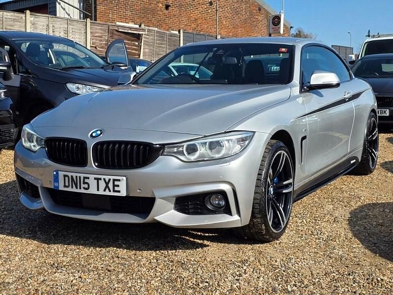 Used BMW 435 M Sport 313 HP (230 kW) 2015 Silver Cabriolet