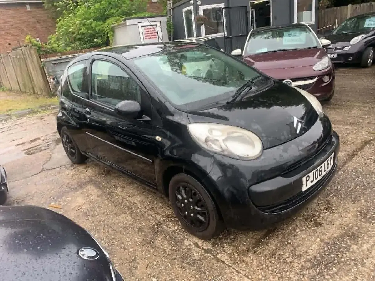 Used Citroën C1 67 HP (49 kW) 2008 Black Hatchback
