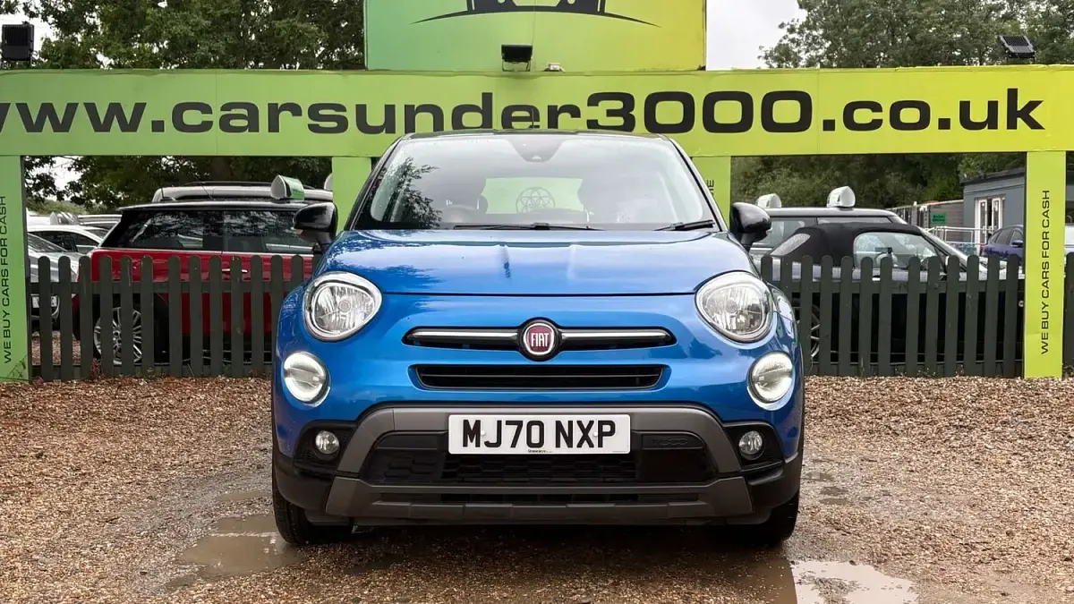 Used Fiat 500X Cross 177 HP (130 kW) 2020 Blue SUV