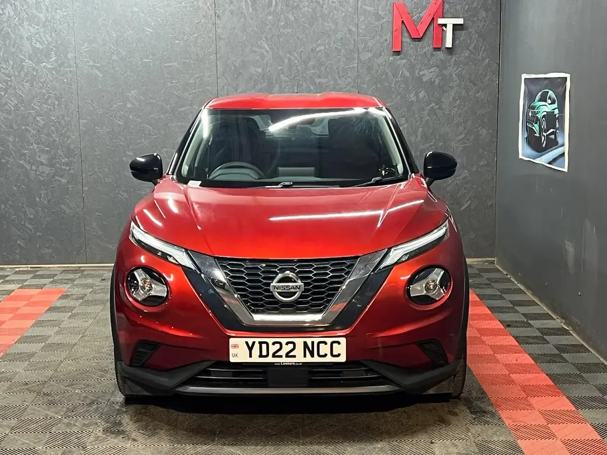 Used Nissan Juke Acenta 114 HP (83 kW) 2022 Red SUV