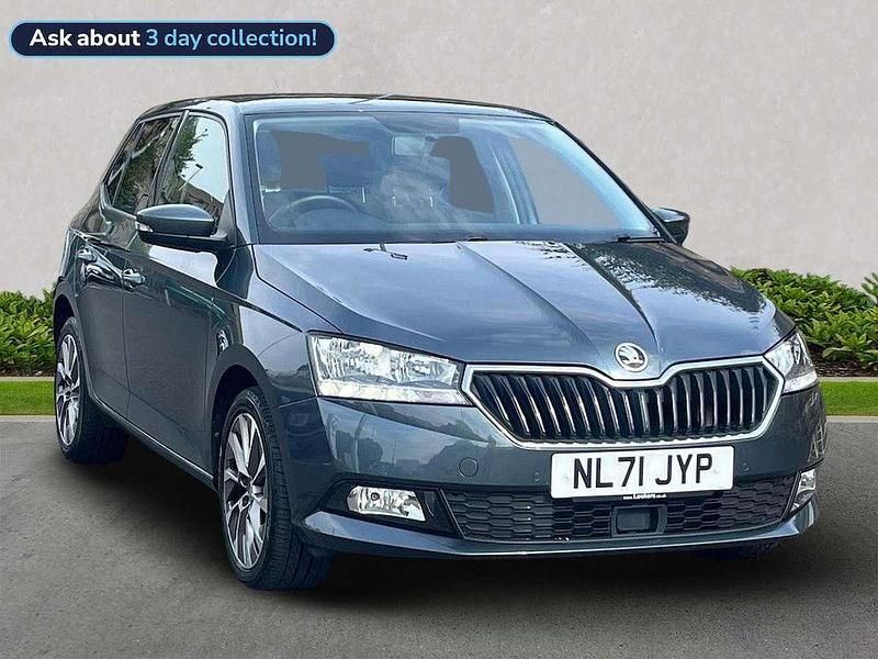 Grey Used 2021 Skoda Fabia SE Drive Hatchback | £11,964 (Fair price) - Image 1/4