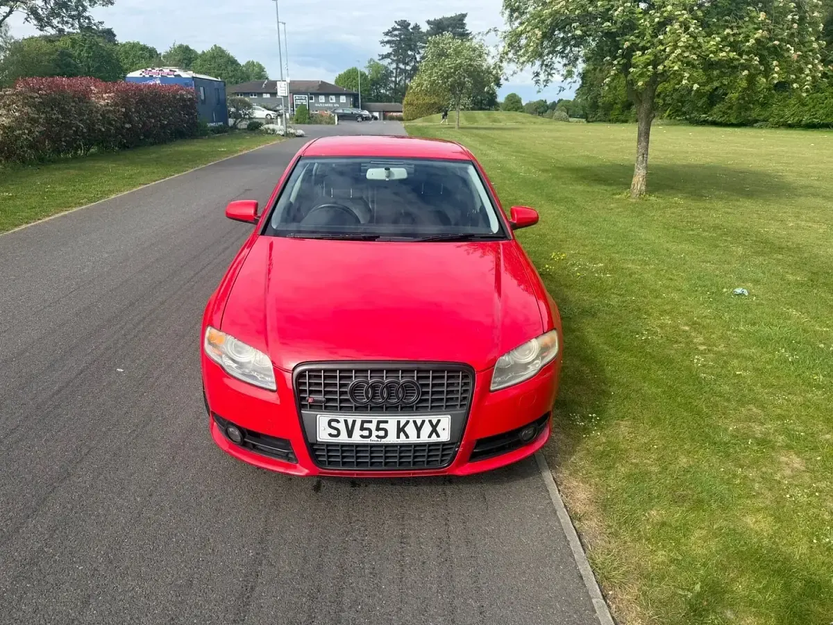 Used Audi A4 S-Line 256 HP (188 kW) 2005 Red Sedan