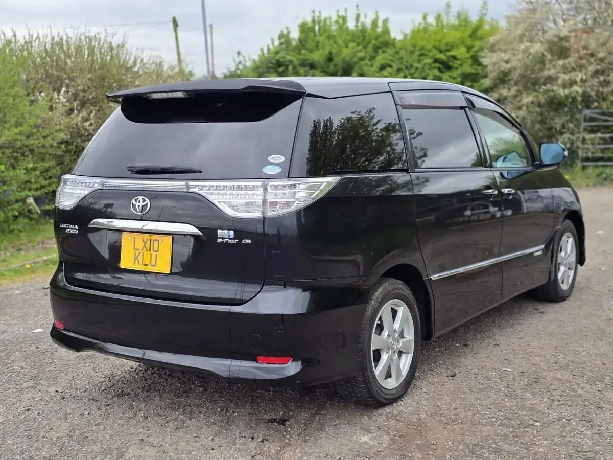 Used Toyota Estima Hybrid 2010 Black MPV