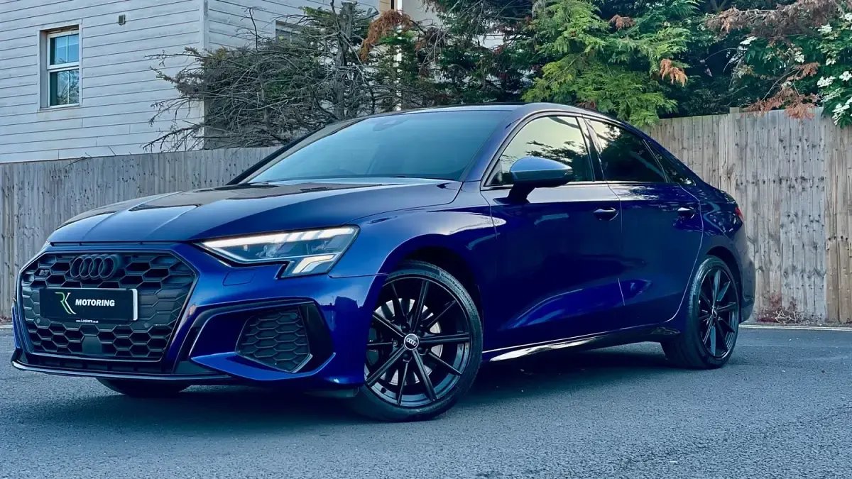 Used Audi A3 Advanced 310 HP (228 kW) 2022 Blue Sedan