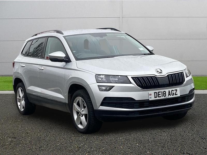 Silver Used 2018 Skoda Karoq SE SUV | £11,890 (Good price) - Image 1/4