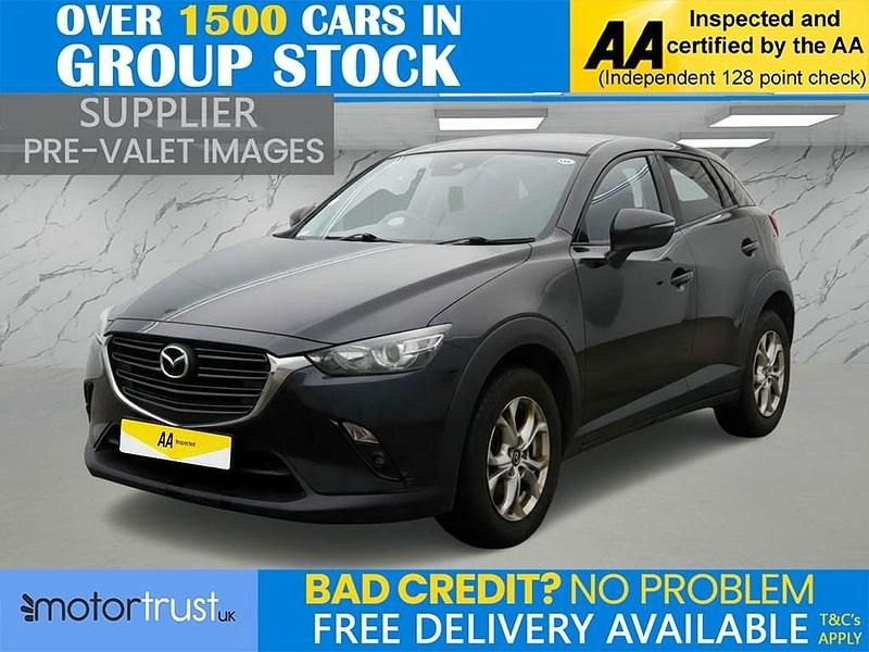 Black Used 2019 Mazda CX-3 SUV | £10,295 (Fair price) - Image 1/4