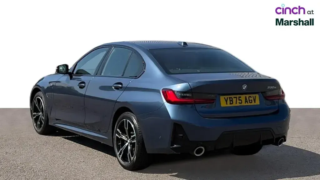 Used BMW 330e M Sport 292 HP (214 kW) 2025 Blue Sedan