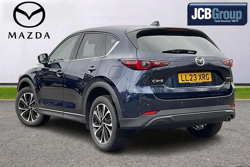 Used Mazda CX-5 Exclusive-Line 181 HP (133 kW) 2023 Blue SUV