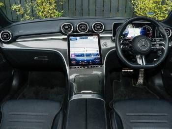 Used Mercedes C300 AMG line 313 HP (230 kW) 2022 Grey Sedan