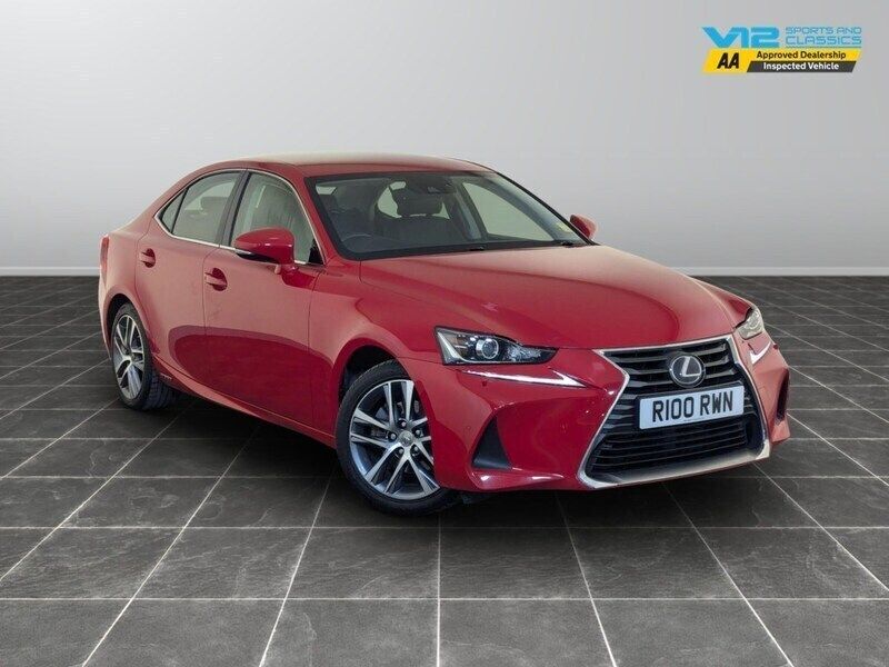 Red Used 2020 Lexus IS300h Sedan | £16,995 (Good price) - Image 1/2