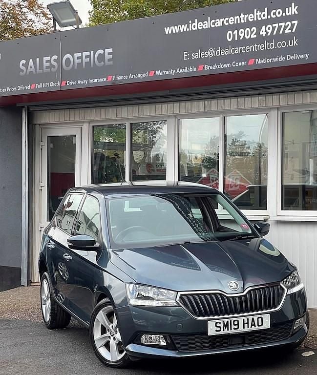 Grey Used 2019 Skoda Fabia SE L Hatchback | £8,495 (Super price) - Image 1/3