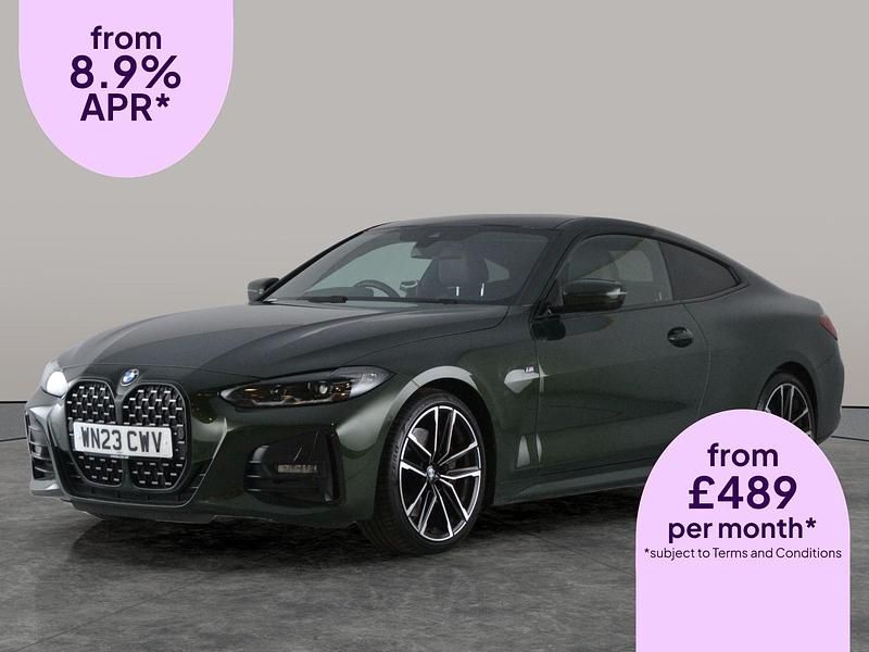 Green Used 2023 BMW 420 M Sport Coupe | £29,100 (Super price) - Image 1/3