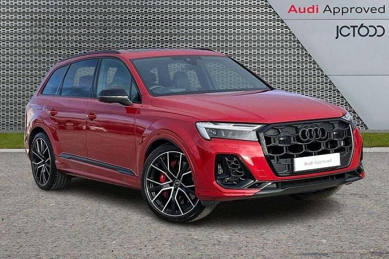 Red Used 2024 Audi SQ7 Comfort SUV | £70,263 (A bit pricey) - Image 1/4