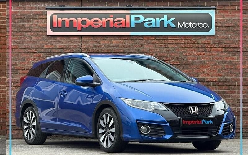 Blue Used 2016 Honda Civic SR Estate | £8,495 (Fair price) - Image 1/4