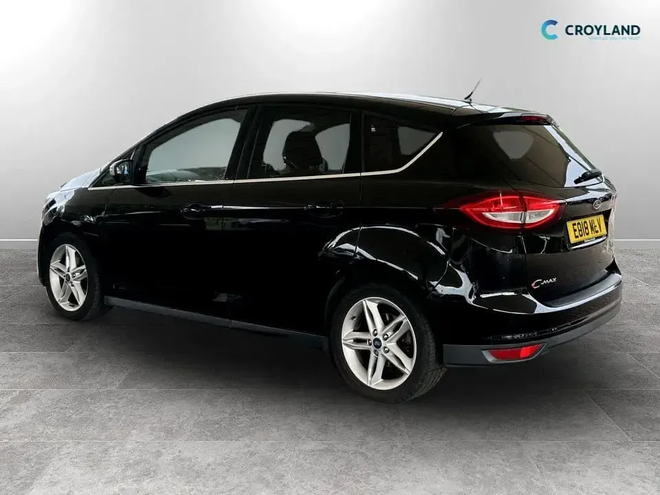 Used Ford C-MAX Titanium X 125 HP (91 kW) 2018 Black MPV