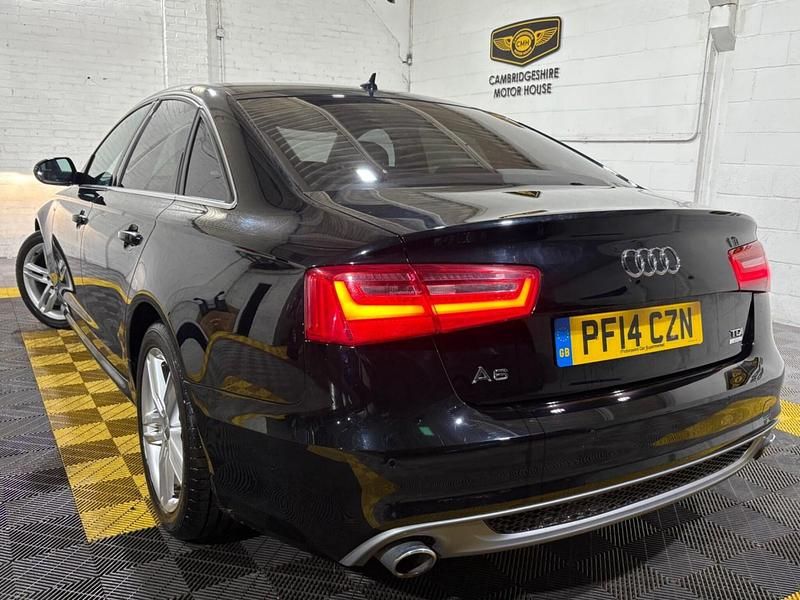 Used Audi A6 S-Line 2014 Black Sedan