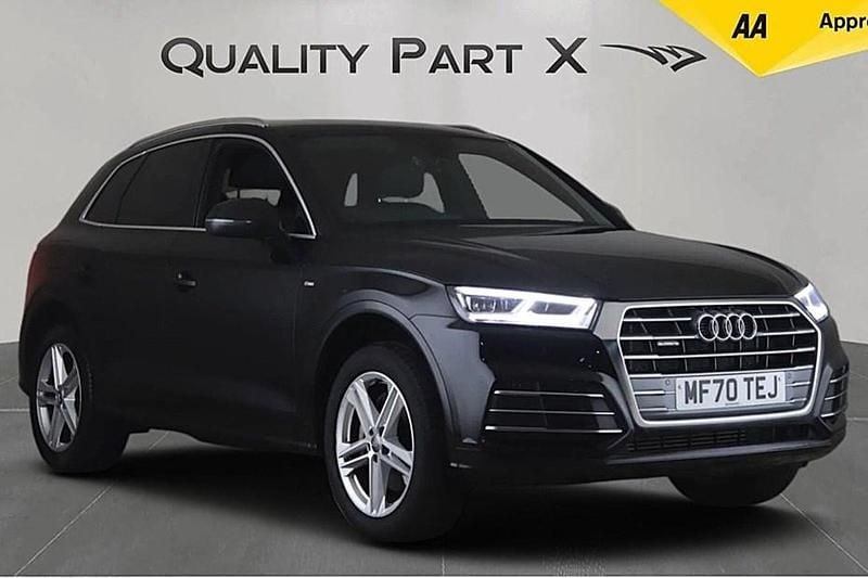 Black Used 2020 Audi Q5 S-Line SUV | £22,380 (Super price) - Image 1/1