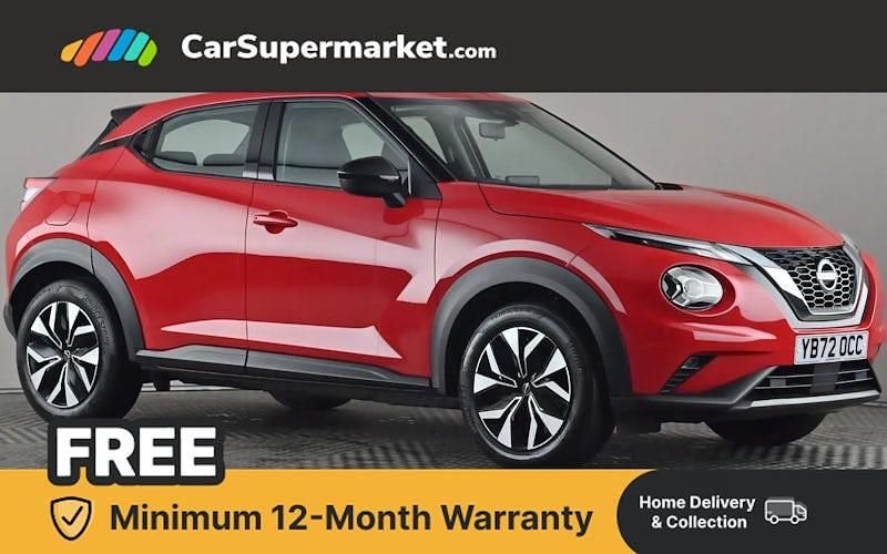 Used Nissan Juke Acenta 114 HP (83 kW) 2023 Red SUV