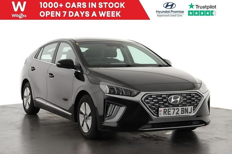 Black Used 2022 Hyundai Ioniq Premium Sedan | £16,299 (Fair price) - Image 1/3