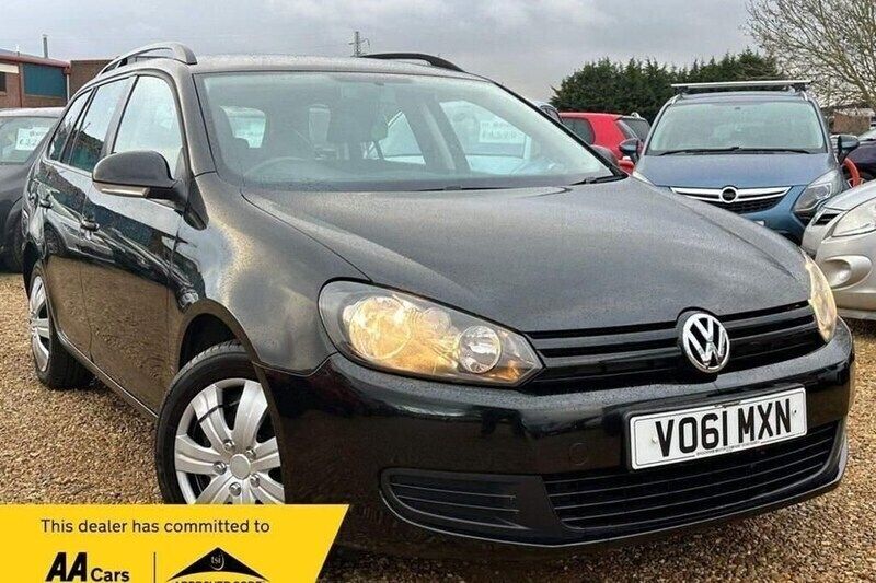Black Used 2011 VW Golf VI S Estate | £3,790 (Fair price) - Image 1/1
