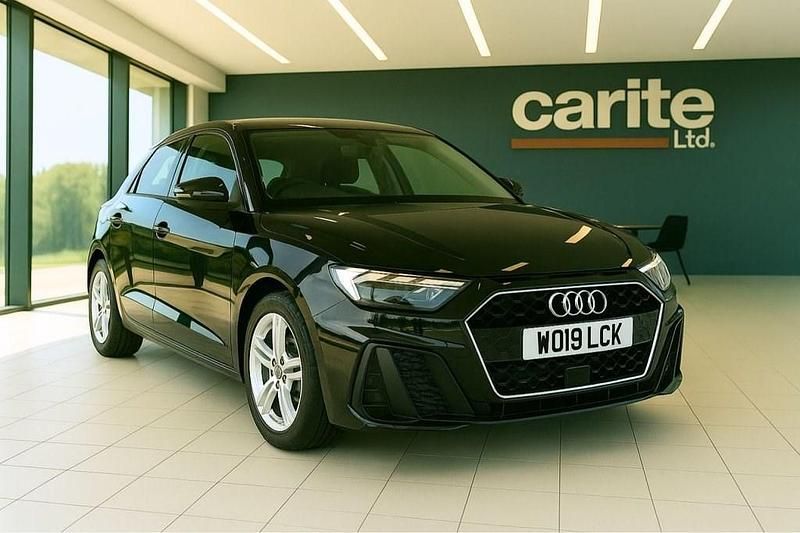 Black Used 2019 Audi A1 Sportback S-Line Hatchback | £15,495 (Fair price) - Image 1/2