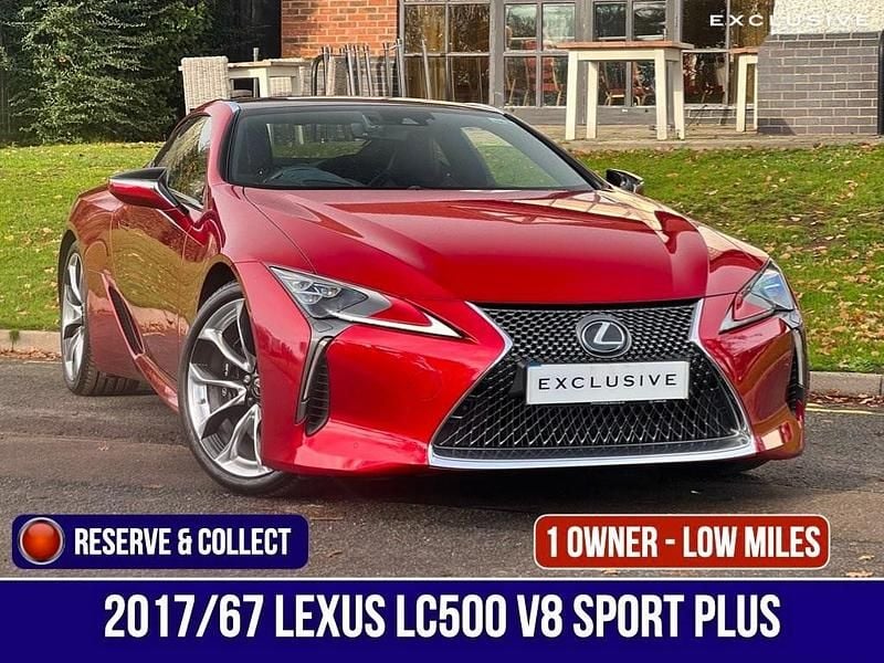 Used Lexus LC 500 Sport Line 2017 Red Coupe