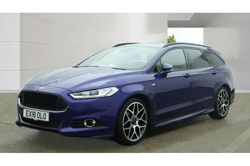 Second-hand Ford Mondeo ST-Line X 240 CP (176 kW) 2018 Albastru Break