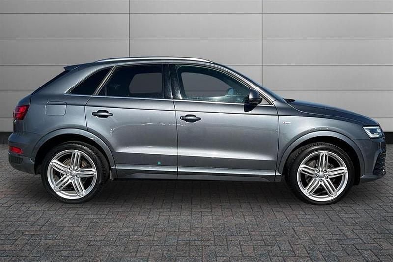 Used Audi Q3 S-line plus 180 HP (132 kW) 2016 Monsoon grey SUV