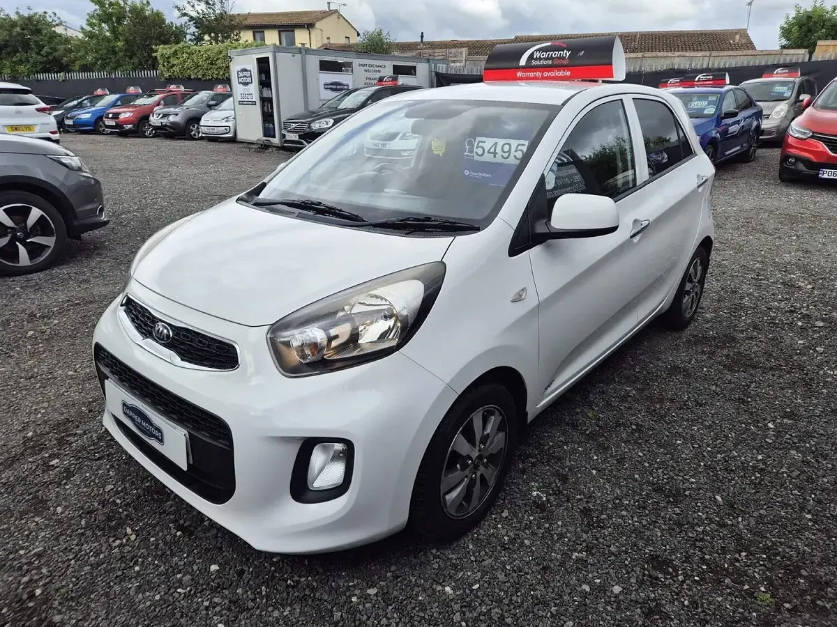 Used Kia Picanto 2015 White Hatchback