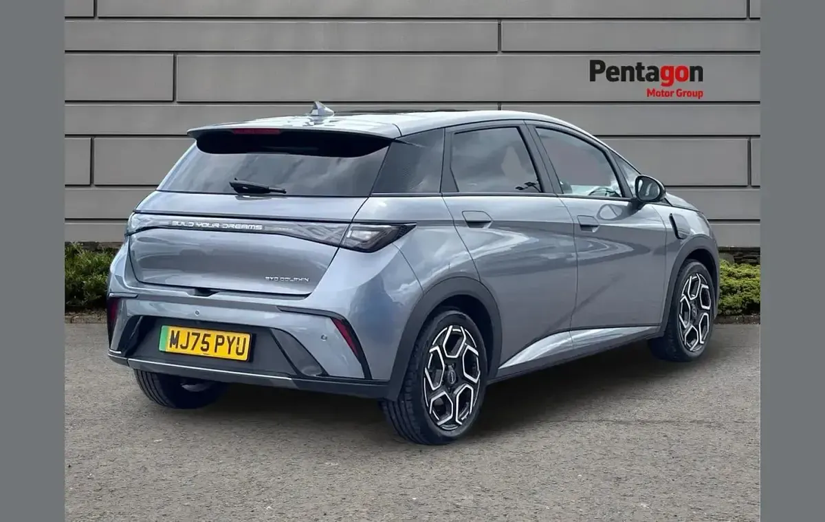 New BYD Dolphin Design 150 kW (204 HP) 2025 Grey Hatchback