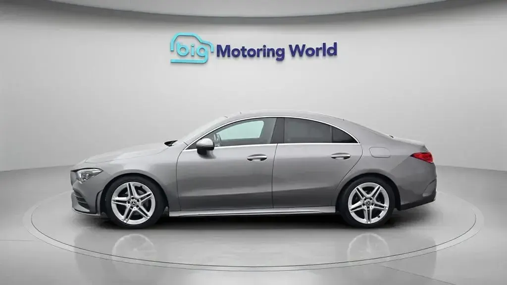 Used Mercedes CLA180 AMG line 136 HP (100 kW) 2021 Grey Coupe
