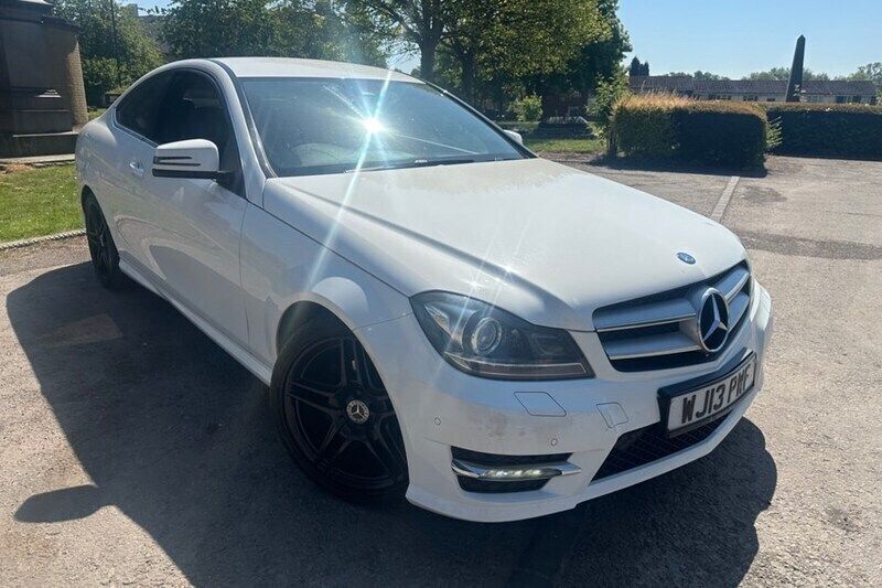 White Used 2013 Mercedes C250 AMG Coupe | £4,495 (Super price) - Image 1/1
