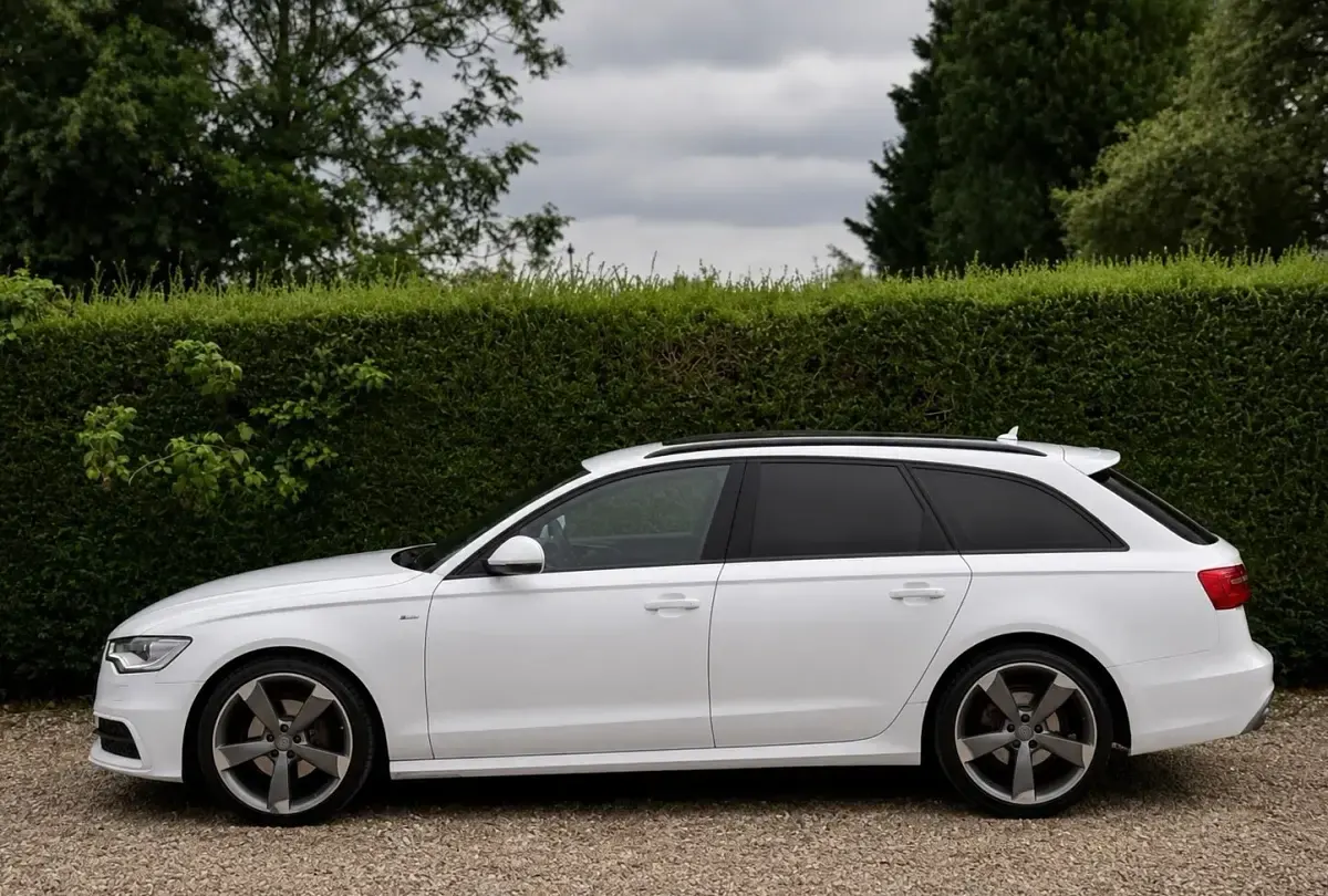 Used Audi A6 Black Edition 2013 White Estate