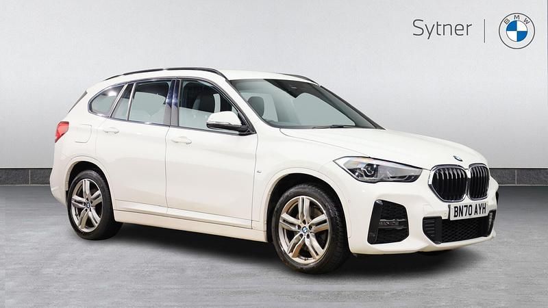 White Used 2021 BMW X1 M Sport SUV | £22,000 (A bit pricey) - Image 1/4