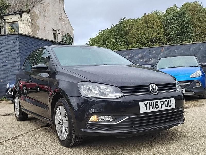 Used VW Polo SE 88 HP (64 kW) 2016 Black Hatchback