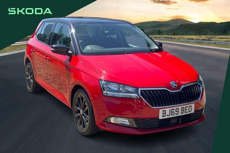 Red Used 2019 Skoda Fabia Colour Edition Hatchback | £10,495 (Fair price) - Image 1/4