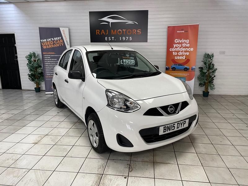 Second-hand Nissan Micra Visia 2015 Alb Hatchback