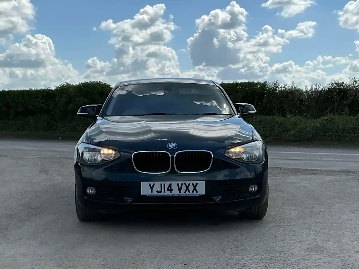 Used BMW 120 2014 Blue Hatchback