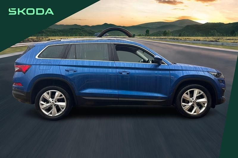 Used Skoda Kodiaq SE L 147 HP (108 kW) 2022 Blue SUV