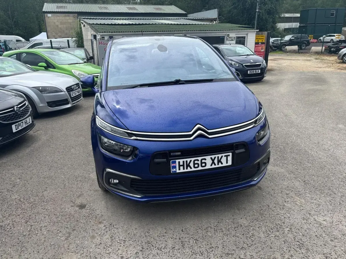 Usado Citroën C4 Picasso Flair 2016 Azul Monovolumen