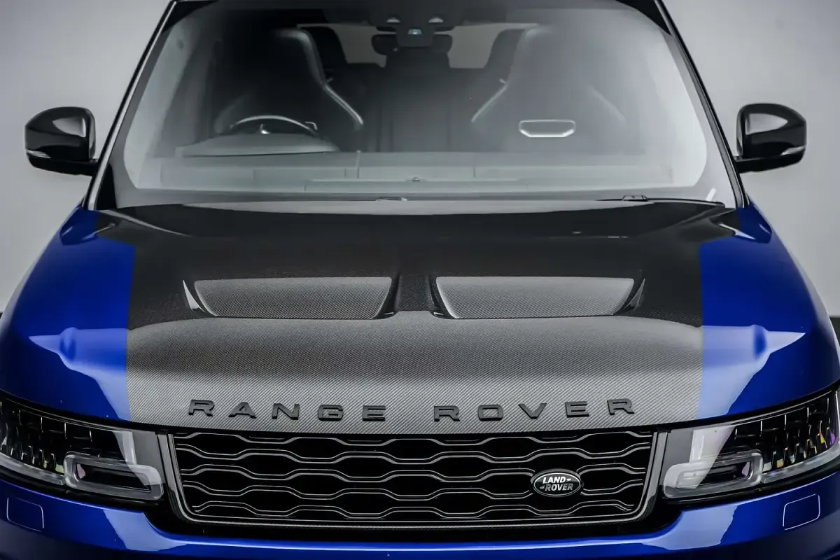 Used Land Rover Range Rover Sport SVR 575 HP (422 kW) 2019 Blue SUV
