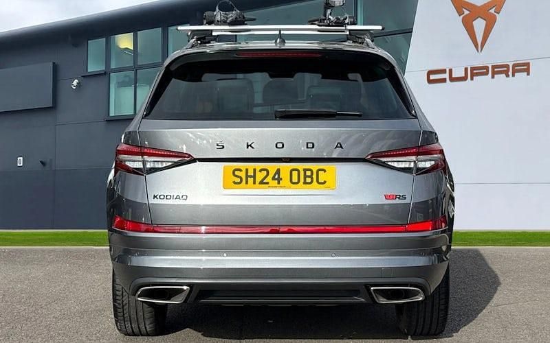 Used Skoda Kodiaq vRS 245 HP (180 kW) 2024 Grey SUV