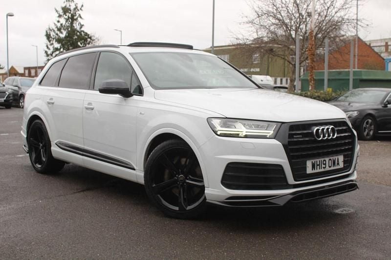 White Used 2019 Audi Q7 Black Edition SUV | £25,885 (Super price) - Image 1/4