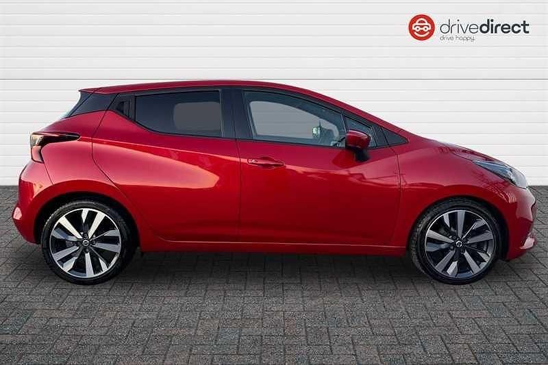 Used Nissan Micra Tekna 2022 Red Hatchback