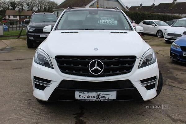 Used Mercedes ML350 AMG line 258 HP (189 kW) 2015 White SUV
