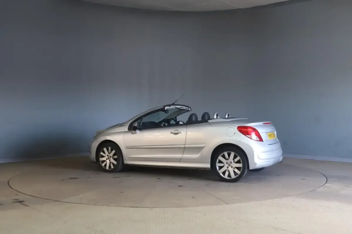 Used Peugeot 207 GTi 2009 Silver Cabriolet