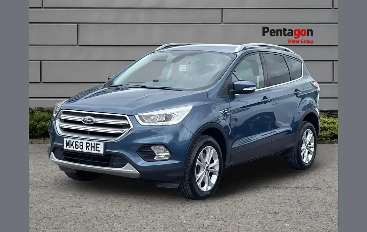 Used Ford Kuga Titanium 120 HP (88 kW) 2018 Blue SUV