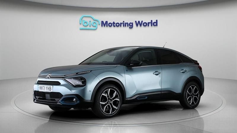 Used Citroën e-C4 Shine 100 kW (136 HP) 2021 Blue Hatchback