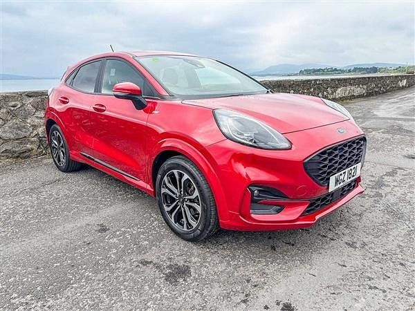 Red Used 2022 Ford Puma ST-Line Hatchback | £15,495 (Good price) - Image 1/1