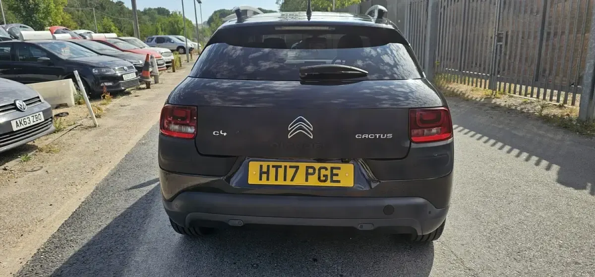 Used Citroën C4 Cactus Flair 99 HP (72 kW) 2017 Black Hatchback